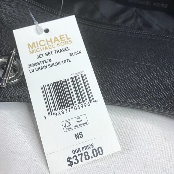 Michael Kors Chain Shoulder Tote NWT - Picture 8 of 9